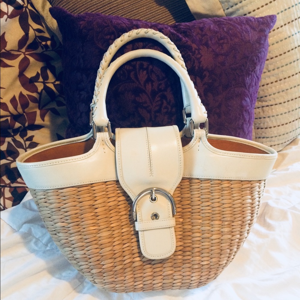 Authentic Coach Weaved Bag